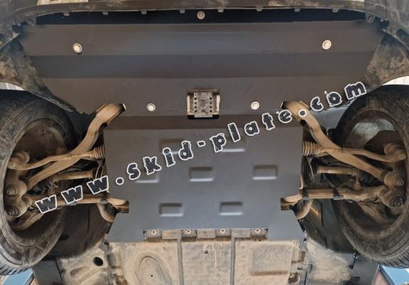 Acél motor hütő, első lökhárító védőlemez Mercedes GLC Coupe X253