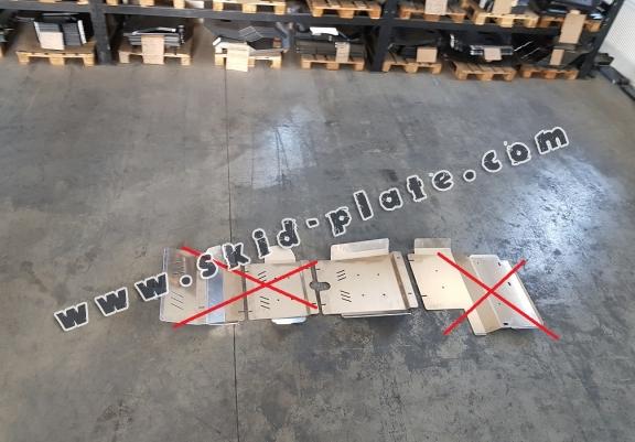Aluminium kapcsolószekrény védőlemez Toyota Hilux Invincible