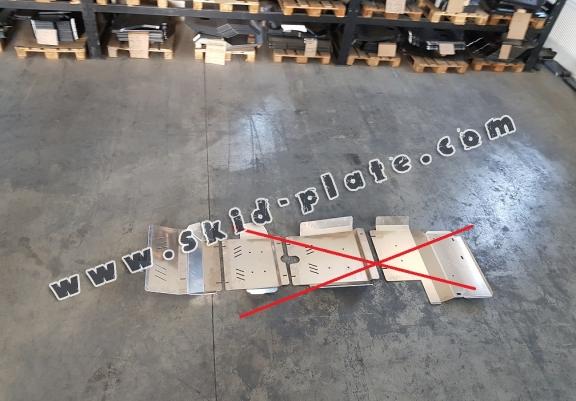 Aluminium hütő védőlemez Toyota Hilux Invincible