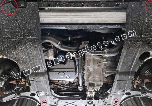 Acél motor, kapcsolószekrény, hütő védőlemez Toyota Proace Max