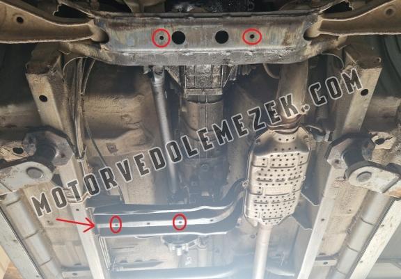 Acél kapcsolószekrény védőlemez Suzuki Vitara 2.0