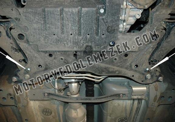 Acél motor, kapcsolószekrény, hütő védőlemez Citroen C - Crosser