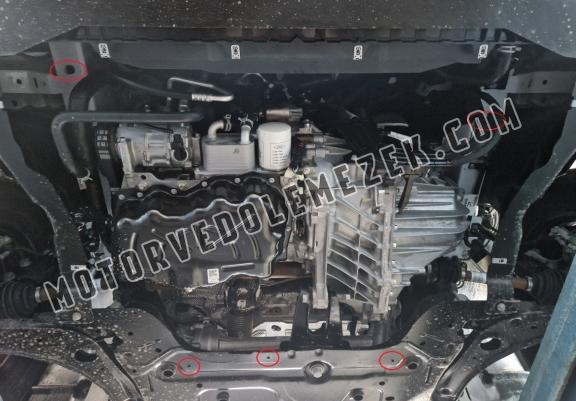 Acél motor, kapcsolószekrény védőlemez Ford Transit Custom