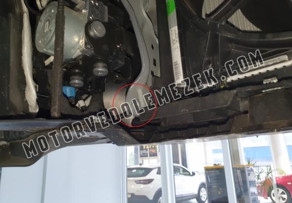 Acél motor, kapcsolószekrény, hütő védőlemez Opel Corsa F