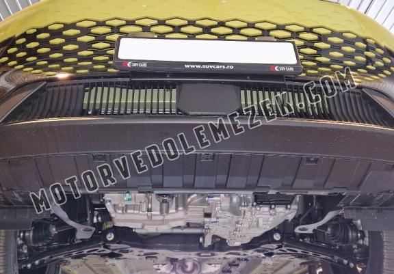 Acél motor, kapcsolószekrény, hütő védőlemez Baic Beijing X75