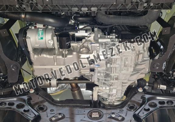 Acél motor, kapcsolószekrény, hütő védőlemez Baic Beijing X75