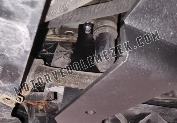 Acél motor, hütő védőlemez Audi A4  B9