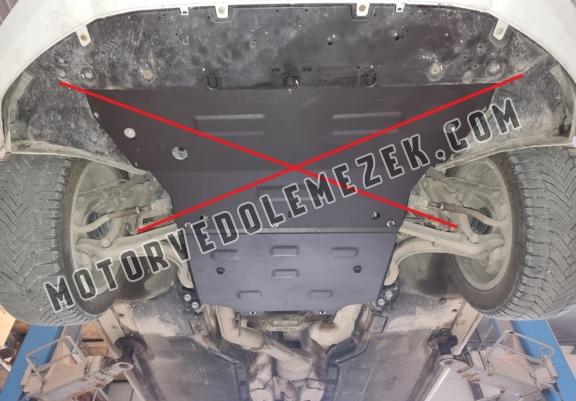 Acél kapcsolószekrény védőlemez Audi A4 B9