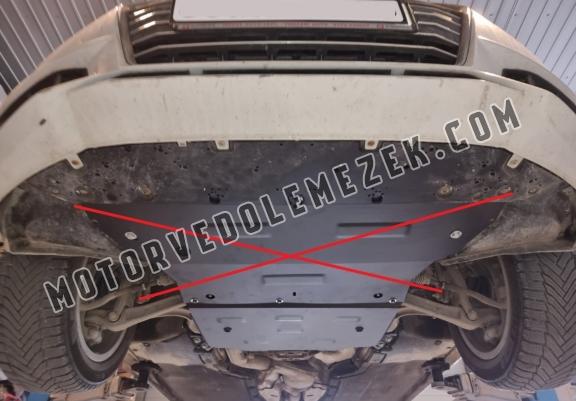 Acél kapcsolószekrény védőlemez Audi A4 B9