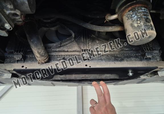 Acél motor, kapcsolószekrény védőlemez Mitsubishi Eclipse Cross