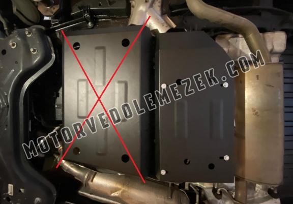 Acél AdBlue tartályvédő lemez Opel Movano C 