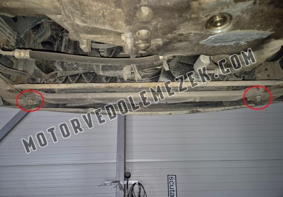Acél motor, kapcsolószekrény védőlemez Renault Espace 4