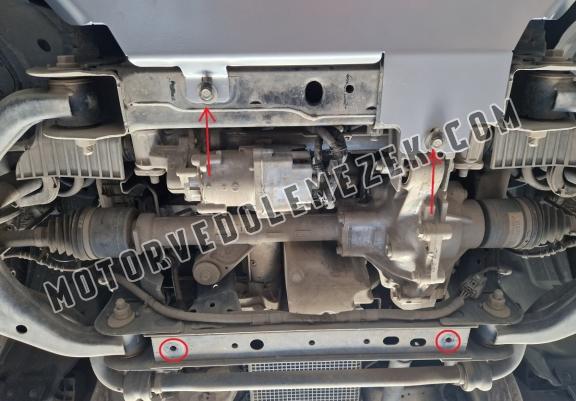 Acél motorvédőlemez Ford Ranger
