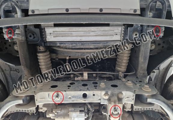 Acél hűtő védőlemez Ford Ranger