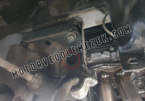 Acél motor, hütő védőlemez  Subaru XV