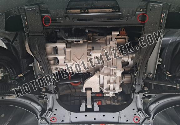 Aluminium motor, kapcsolószekrény védőlemez Dacia Spring