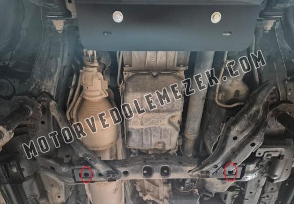 Aluminum kapcsolószekrény védőlemez Toyota Land Cruiser 150