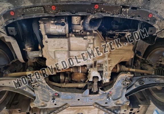Acél motor, kapcsolószekrény, hütő védőlemez Ford Fiesta