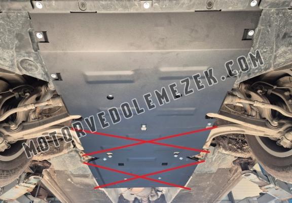 Acél motor, hűtő védőlemez Audi Q5