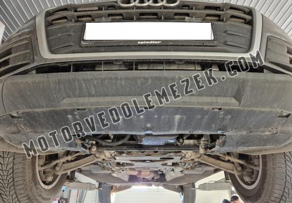 Acél motor, hűtő védőlemez Audi Q5