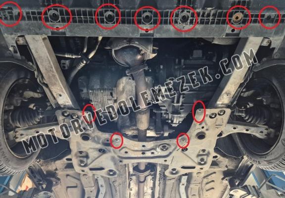 Acél motorvédő lemez Alfa Romeo Giulietta