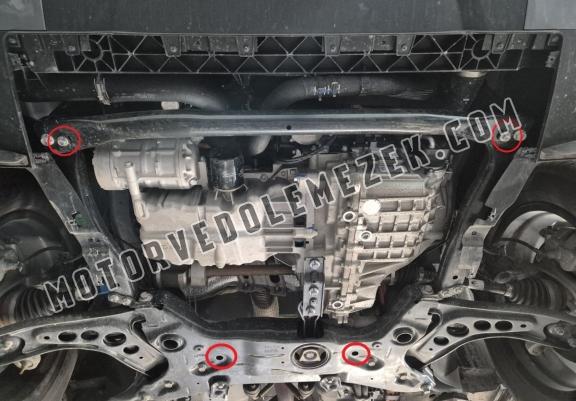 Acél motor, kapcsolószekrény, hűtő védőlemez Baic Beijing BJ30