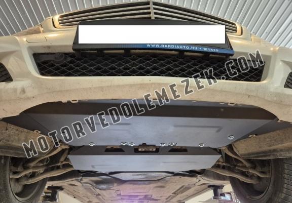 Acél motor, hűtő védőlemez Mercedes C-Class W204
