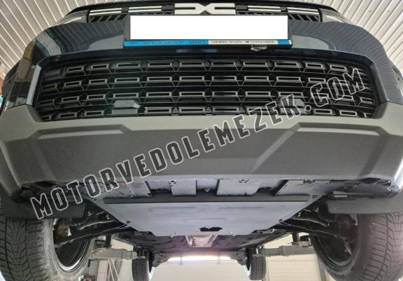 Acél motor, kapcsolószekrény védőlemez Dacia Duster - 4x2
