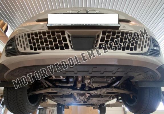 Acél motor, sebességváltó, hűtő védőlemez Fiat 600