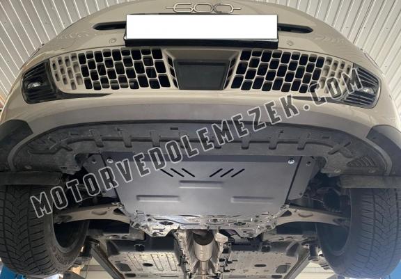 Acél motor, sebességváltó, hűtő védőlemez Fiat 600
