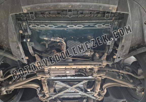 Acél motor, hűtő védőlemez Porsche Macan