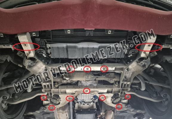 Steel skid plate for Alfa Romeo Stelvio