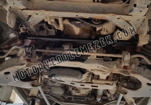 Acél kapcsolószekrény védőlemez Nissan Navara D22