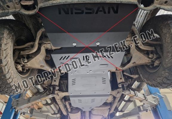 Aluminum kapcsolószekrény védőlemez Nissan Navara