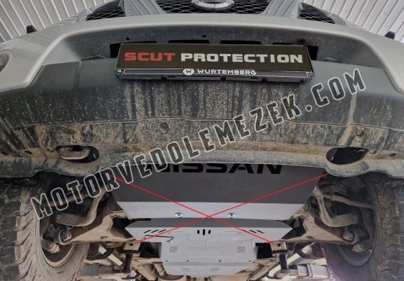 Aluminum kapcsolószekrény védőlemez Nissan Navara