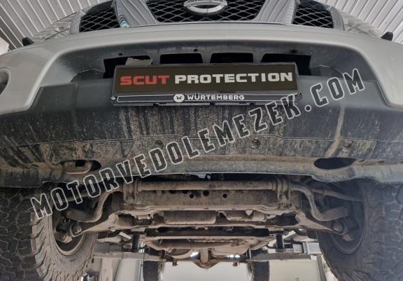 Aluminum kapcsolószekrény védőlemez Nissan Navara