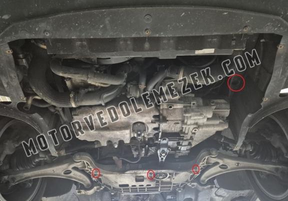 Acél motor, sebbeségváltó, hütő, első lökhárító védőlemez Seat Alhambra - Webasto