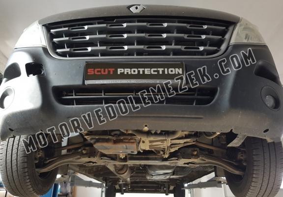 Acél motor, sebbeségváltó, hütő, első lökhárító védőlemez Nissan NV400