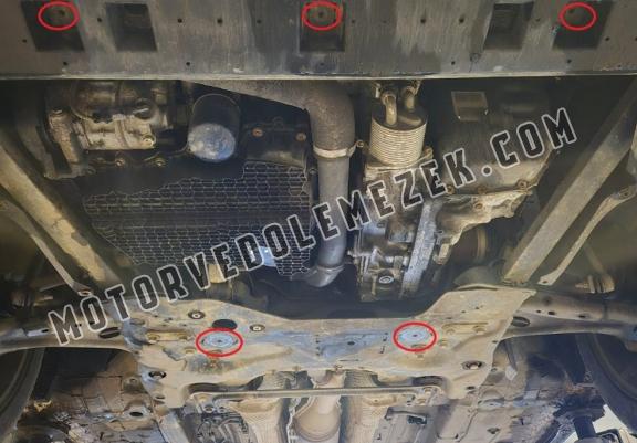Aluminium motor, kapcsolószekrény védőlemez Toyota Proace City Verso