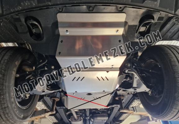 Alumínium motor, karter- védőlemez Jac T8