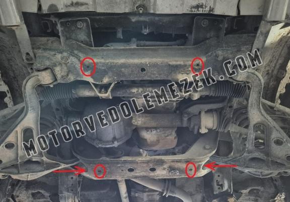 Acél motor, hütő védőlemez Suzuki Grand Vitara XL-7