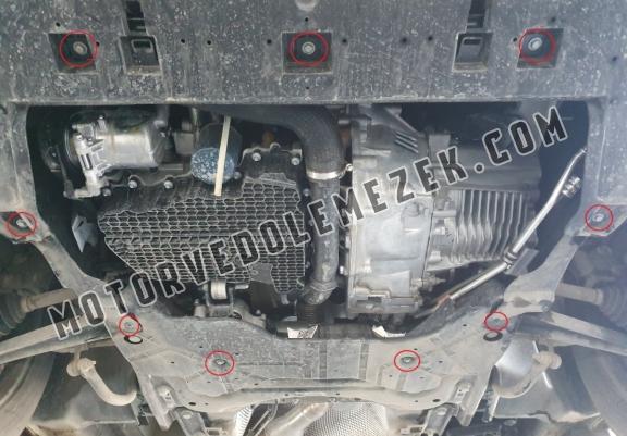 Aluminium motor, kapcsolószekrény védőlemez Opel Zafira Life