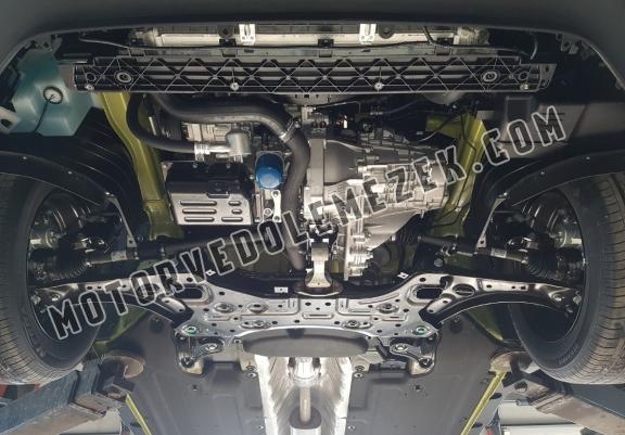 Acél motor, sebbeségváltó, hütő, első lökhárító védőlemez Hyundai Kona