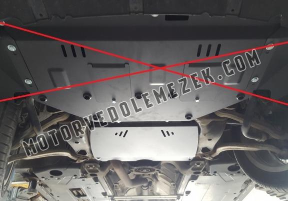 Acél kapcsolószekrény védőlemez Audi A4 B7- manuelle