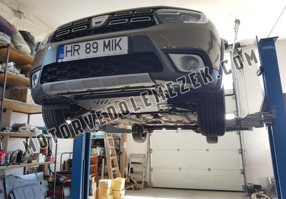 Acél motor, sebbeségváltó, hütő, első lökhárító védőlemez Dacia Sandero