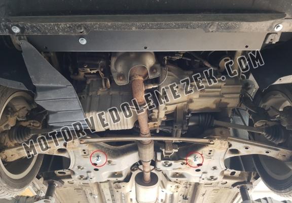 Acél motor, kapcsolószekrény, hütő védőlemez Fiat Punto