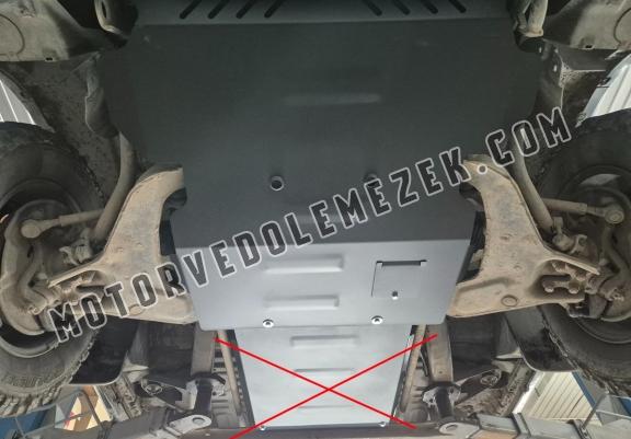 Acél motor, hütő védőlemez Hyundai Terracan