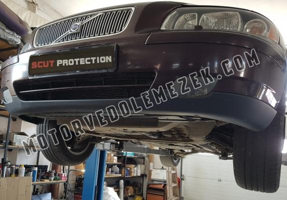 Acél motor, kapcsolószekrény, hütő védőlemez Volvo S60