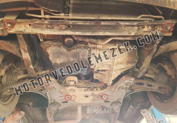 Acél motor, kapcsolószekrény, hütő védőlemez Renault Trafic 2 
