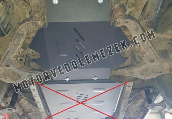 Acél motor, hütő védőlemez Suzuki X90